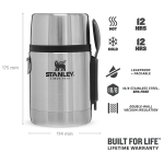 stanley food jar 0.5L – 1 فلاسک غذا استنلی به همراه قاشق