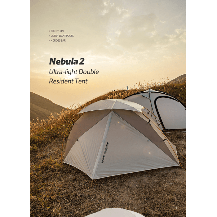 چادر نیچرهایک 2 نفره مدل Nebula - Image 6