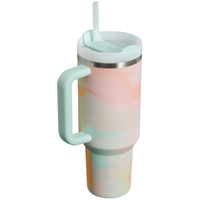 ماگ استنلی دوجداره و نی دار 1.18 لیتر The Quencher H2.0 FlowState™ Tumbler 40 oz - Image 2