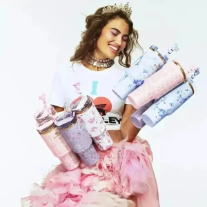 ماگ نی دار استنلی مدل Ribbon Roseta ظرفیت 1.18 لیتر