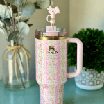 love shack fancy & stanly tumbler blooming heirloom 1
