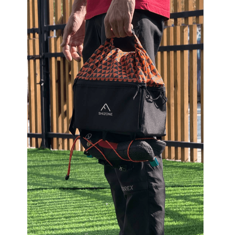 بولدربگ سنگنوردی شیزون مشکی و نارنجی